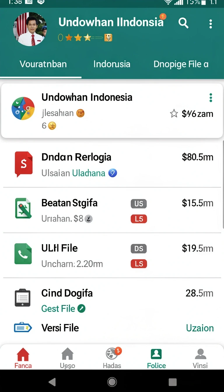 Beragam pilihan permainan menarik dalam aplikasi Aplikasi ngaso77 Ringan untuk Android.
