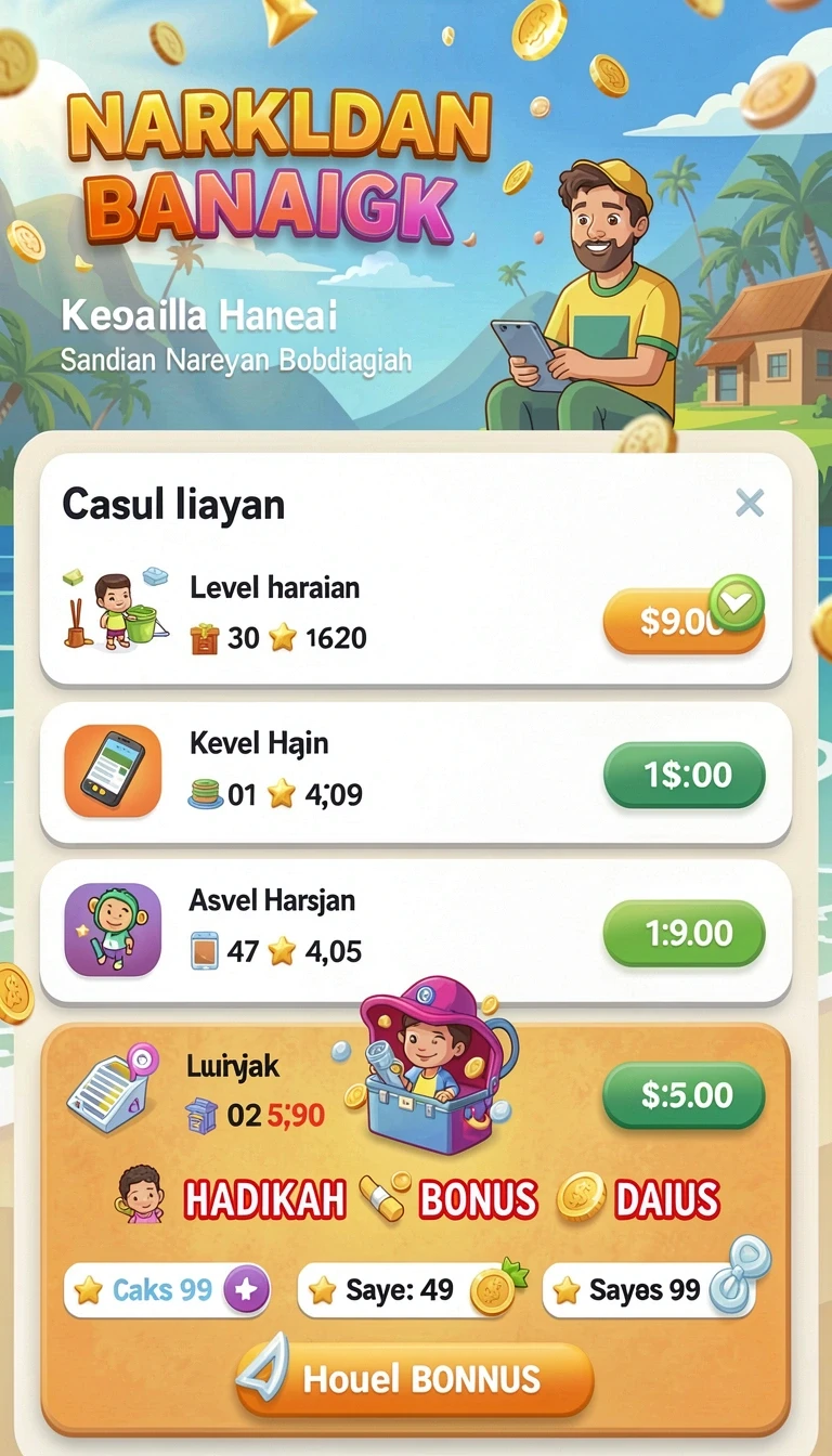 Beragam pilihan permainan menarik dalam aplikasi rupiah138 APK Terbaru 2026 untuk Semua Perangkat.
