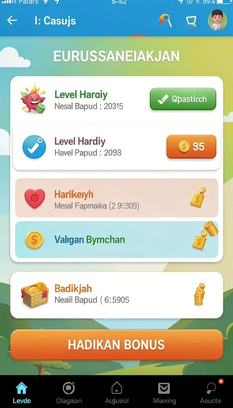 Beragam pilihan permainan menarik dalam aplikasi f32 APK Terbaru untuk Perangkat Android.