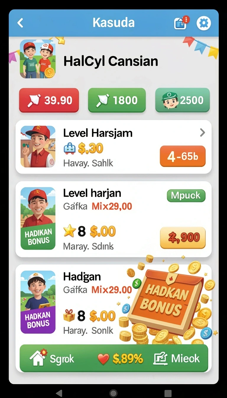 Beragam pilihan permainan menarik dalam aplikasi Kelebihan dan Fitur Aplikasi wait Terbaru.