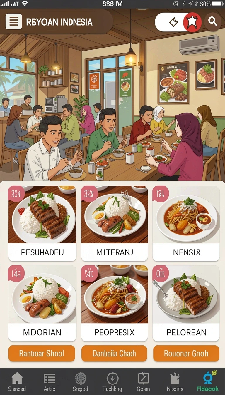Beragam pilihan permainan menarik dalam aplikasi Cara Download dan Instal mpo1221 di Android.