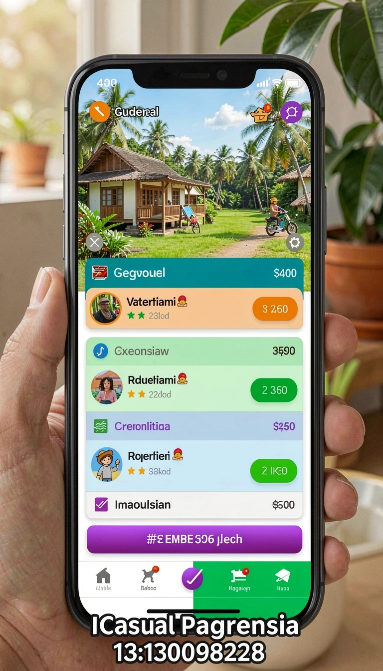 Beragam pilihan permainan menarik dalam aplikasi pp444 APK Terbaru untuk Perangkat Android.