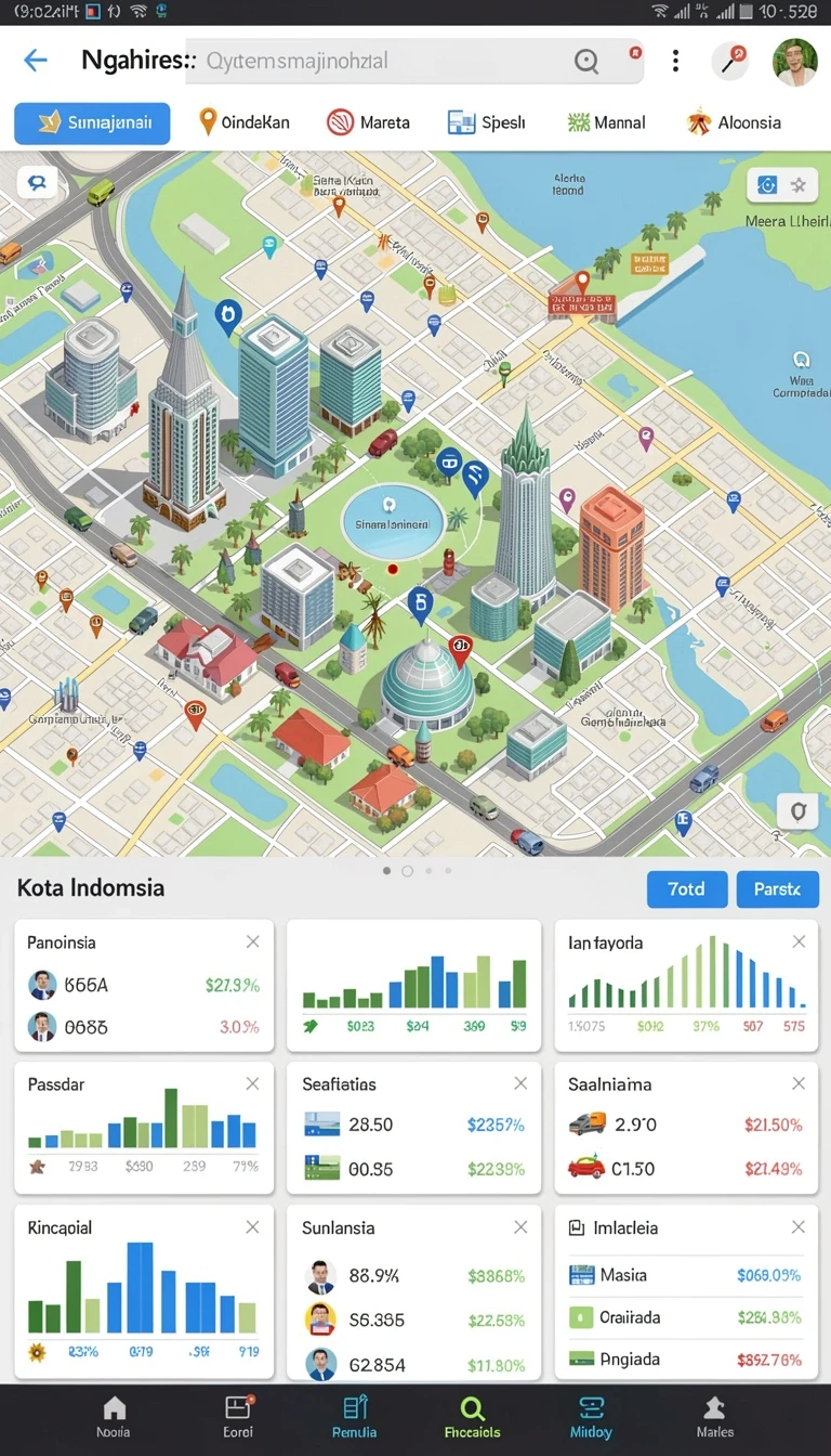 Beragam pilihan permainan menarik dalam aplikasi rawontoto APK Full Version untuk Android.