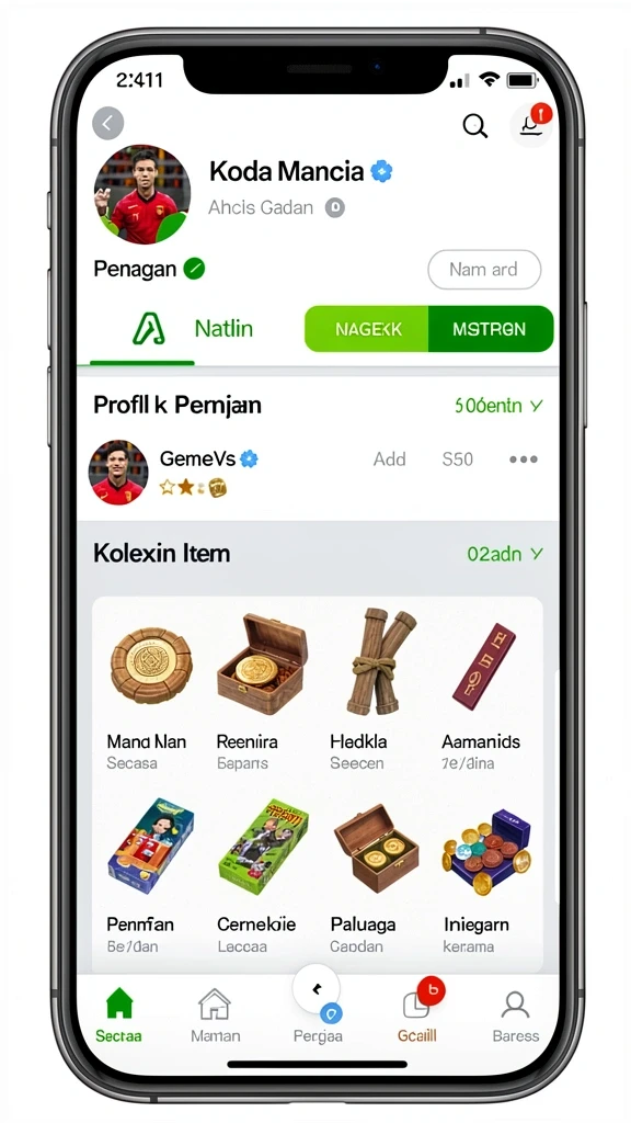 Beragam pilihan permainan menarik dalam aplikasi Panduan Instalasi Aplikasi gim777 di Android.